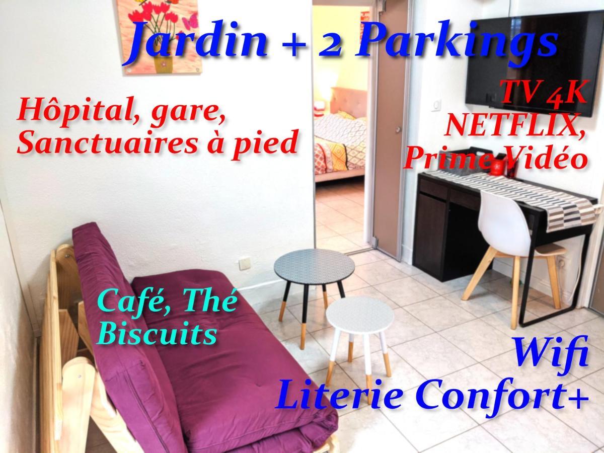 卢德Au Petit Marcadal **Sanctuaires, Hopital, Gare**公寓 外观 照片